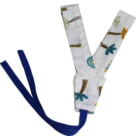 GZFQJJ Non-slip Nebulizer Head Attachment Strap for Cold Mist Inhaler Adjustable Head Attachment Strap for Children's Nebulizer Mask Accessory Children's Mask Attachment Strap (Blue Tree)