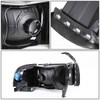 DNA MOTORING HL-OH-DR944P-BK-CL1 Black Housing Headlights Compatible with 94-01 Ram