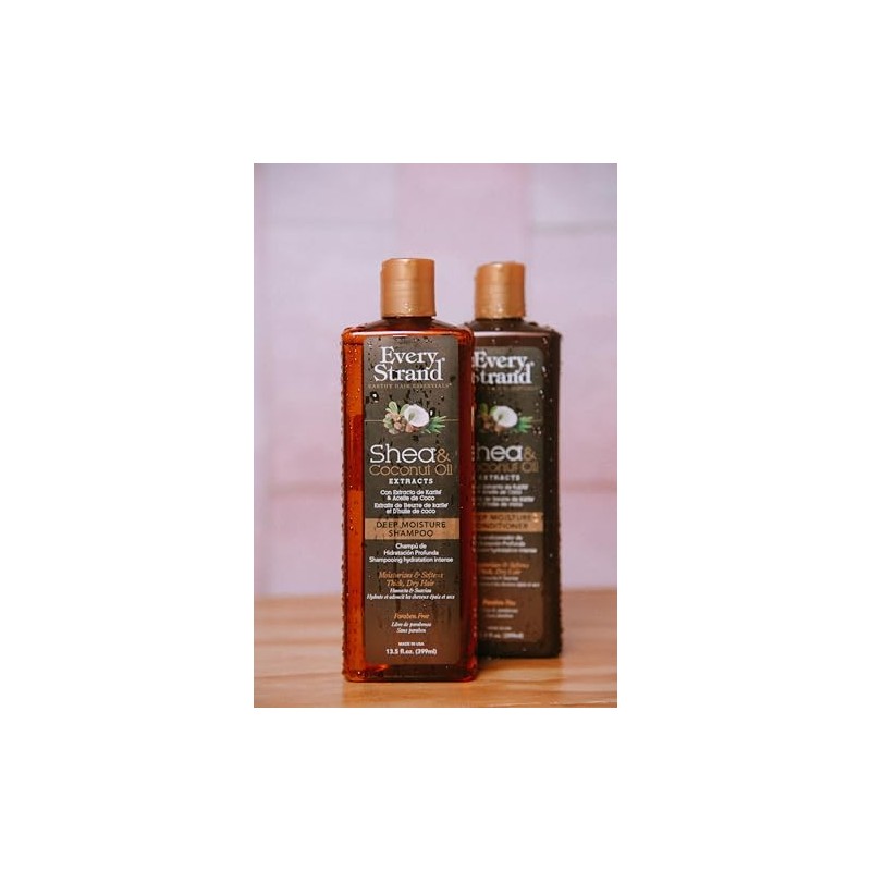 Every Strand Shampoo de Hidratacion Profunda Karite y Aceite de