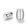 NA Small Keepsake Urns Stainless Steel Mini Waterproof Memorial Cremation