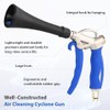FIRSTINFO A1856EU Air Blow Gun with Cyclone Nozzle Quickly Blasts