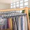 NORTHERN BROTHERS Pants Hangers with Clips Heavy Duty 20 Pack,