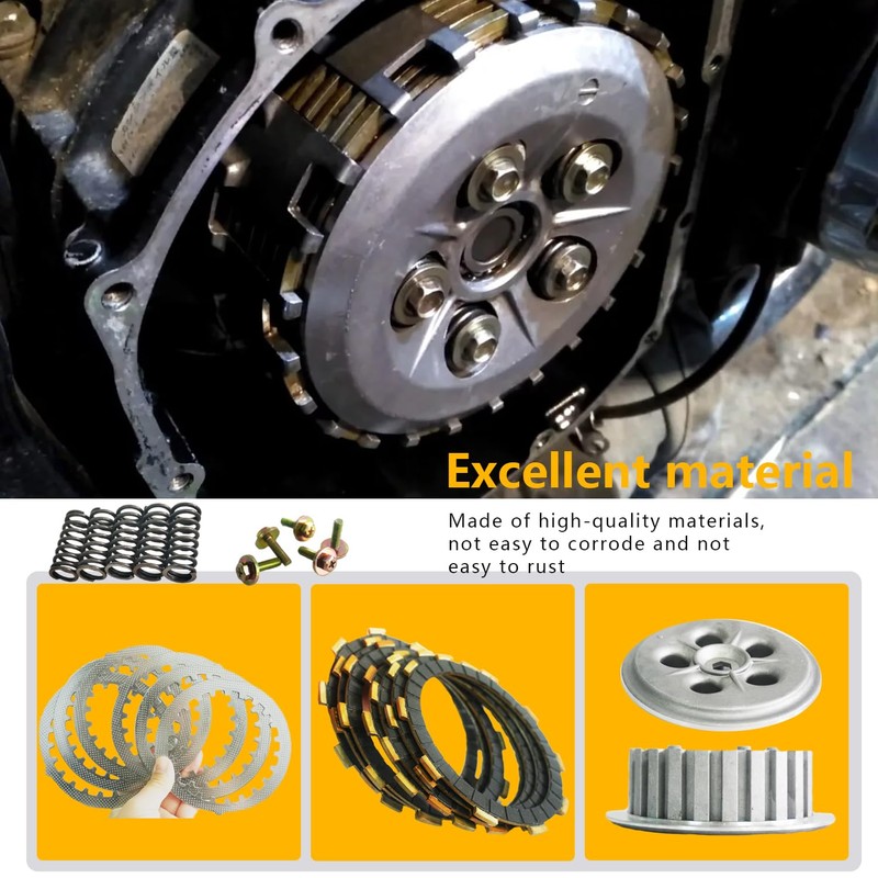 BIGLKNM Clutch Center Inner Hub & Outer Pressure Plate &
