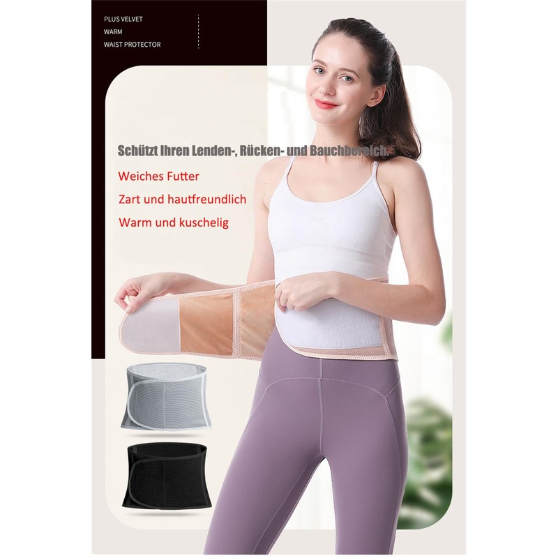 Back Warmer Winter Warm Waist Warmer Women's Periods Heat Belt