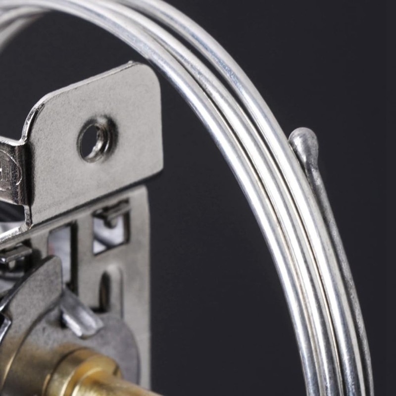 Aswalling Refrigerator Thermostat Household Metal Temperature Controller Refrigerator Freezer Thermostat