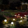 Otdair Solar Lights Outdoor, 8 Pack Solar LED Globe Powered
