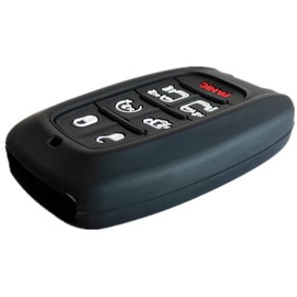 Smart Key Fob Cover Case Protector Keyless Remote Holder for 2017-2024 Chrysler Pacifica 2020-2024 Voyager M3N-97395900 68217832AC 7812A-97395900 Black