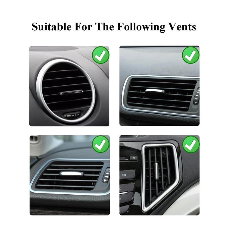ORIESSE Purple Dragon Car Air Freshener Vent Clips,Cool Car Accessories