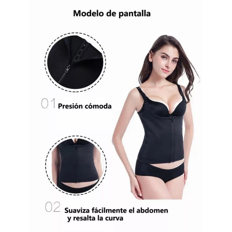 Yuqing Faja Con Broches Y Cierre Doble Compresión Máximo Ajuste