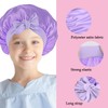 3 Pcs Bonnet, Kids Bonnets for Sleeping, Silk Bonnet for