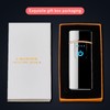 Electronic Lighter, Windproof USB Rechargeable Slim Coil Electric Lighters with