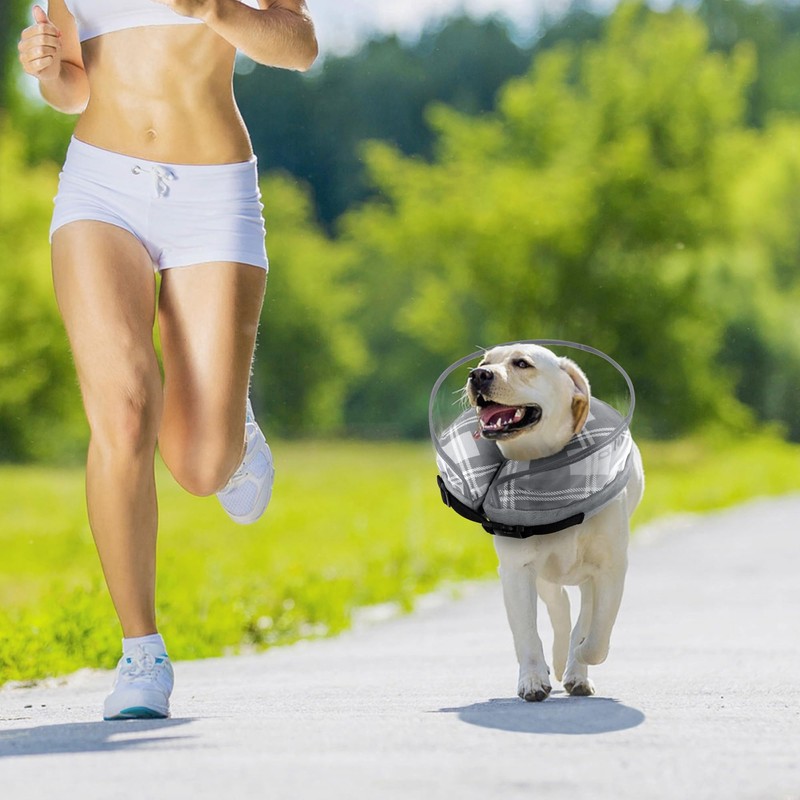 Dog Inflatable Collar, Recovery Collar for Dog, Enhanced Inflatable Dog