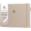 Clever Fox Notary Journal – Horizontal Notary Public Journal of