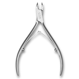 Professional Cuticle Nippers Cutter for Manicure & Pedicure – Stainless Steel Sharp Precision Cuticle Remover with 3mm & 5mm Blades (Gold & Silver), Hangnail & Dead Skin Remover (Silver, 3mm Blade)