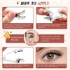 Magnetic Eyelashes，Eyelashes，Magnetic lashes- Natural Look - Reusable False Lashes with