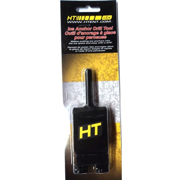 HT Enterprise AIT-1 Anchor Ice Tool Power Drive Works On All Styles of Ice Anchors, Multi, one Size
