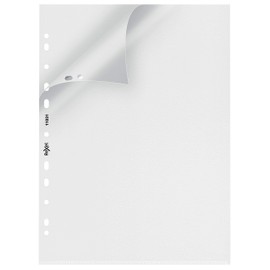 Rexel Nyrex Premium A4 Punched Pockets, Top & Left Opening, Embossed, Pack of 25, 11031