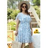 Nemidor Plus Size Summer Dresses for Curvy Women Casual Boho