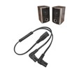 CYSFETENA IEC320 C8 to Dual IEC320 C7 Split Plug, 1500W