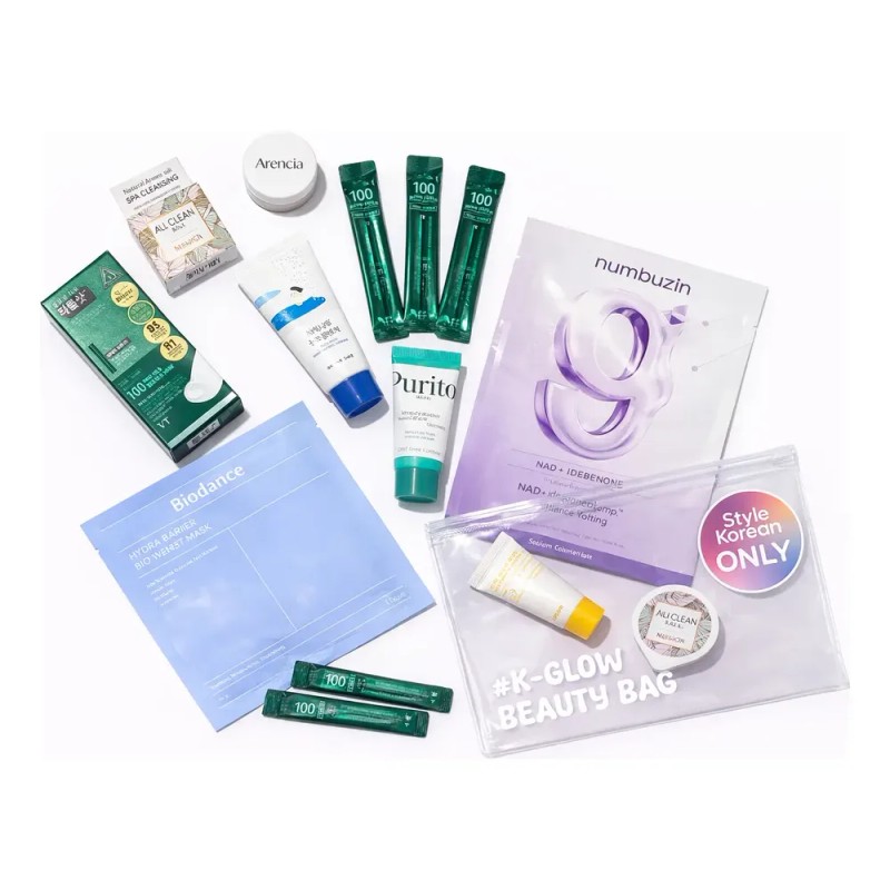 Mini Skincare Coreano K-beauty Premium Original Glow Set