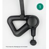 Ninefold Design Grip Wrap for Massage Gun, Adds Anti-Vibration Padding