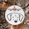 Minimal Dog Christmas Ornament:_#31 Catahoula