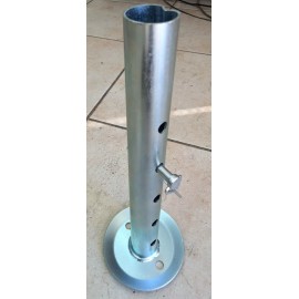 TT Drop Leg Foot Pad for 2" Standard Trailer / Camper Jacks Additional Height