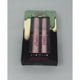 Candie's Candies Parlor Mint Chocolate Chip Black Liquid Eyeliner and Black Mascara Set