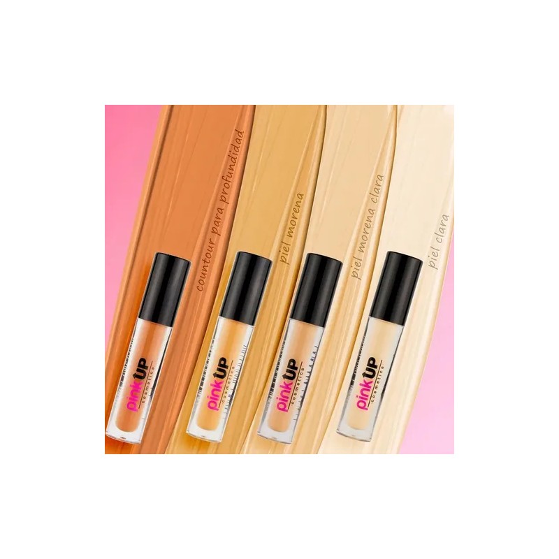 Corrector Liquido Pink Up Liquid Concealer Tono Pale