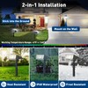Katipeal Solar Spot Lights Outdoor,6 Pack/56 LED Outdoor Lights for