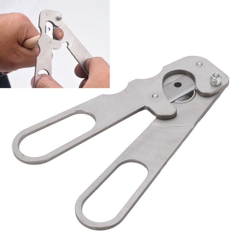 Billiard Cue Tip Excision Tool Cutter Stainless Steel Pool Cue