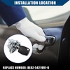 Hihaha Ignition Lock Cylinder with Keys for Ford Fiesta 2011-2019