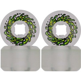 SLIME BALLS 53mm Mirror Vomits Clear 99a Skateboard Wheels