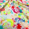 Unbranded 4-way Stretch Paint Splatter Print Spandex Fabric 60" Wide
