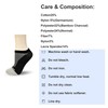 Vital Salveo-Sports Thin Athletic No Show RecoverySocks for running, biking-Large(1Pair)