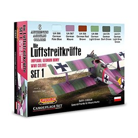 Lifecolor CS57 The Air Forces Imperial German Army WWI Set 1