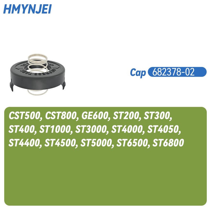 HMYNJEI 682378-02 Trimmer Spool Cap Covers for String Trimmers ST4500