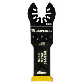 Imperial Blades IBOAT330-10 One Fit 1-1/4" Multi-Material Storm Titanium Metal/Wood Blade, 10PC