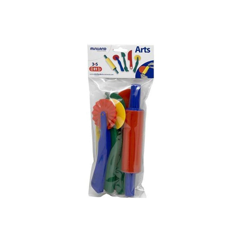 Zubehörset, Werkzeugset für Knetmasse, 5 Teile, 22cm-95251