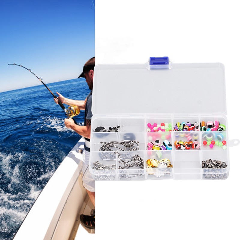Fishing Terminal Tackle Kit Sharp Tip Stainless Steel Rust Proof