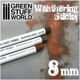 Weathering Sticks 8mm -9311- Green Stuff World