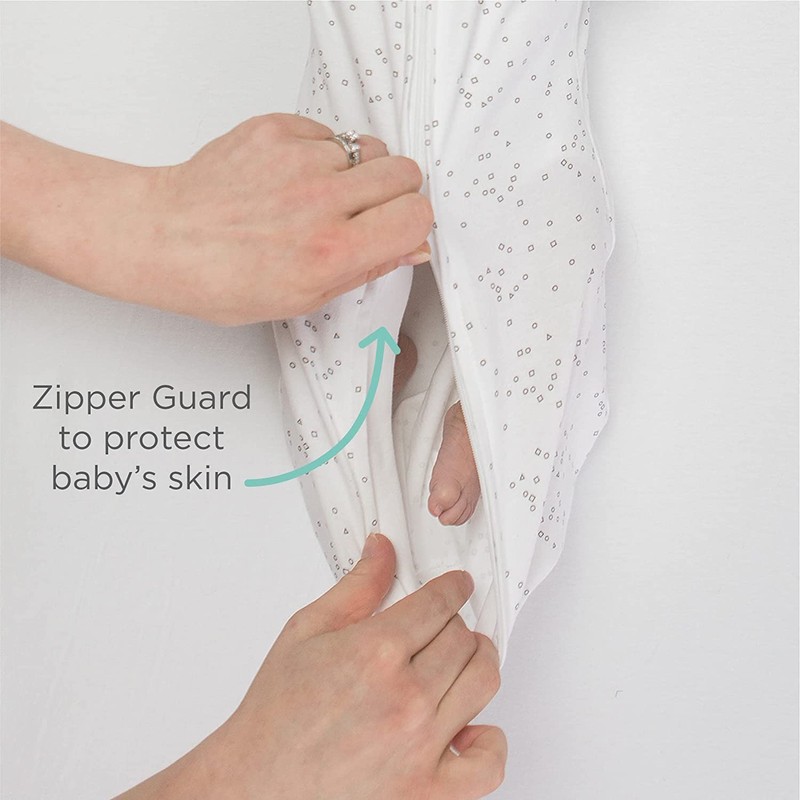 Amazing Baby Transitional Swaddle Sack with Arms Up Half-Length Sleeves