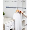 Valet Rod for Closet Pull Out, 12" Adjustable extending closet