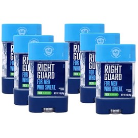 Right Guard Sport Clear Gel Antiperspirant, Fresh, 3 Ounce (Pack of 6)