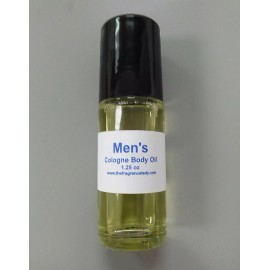 The Fragrance Lady 1.25 oz Sandalwood Vanilla Cologne Body Oil Fragrance Roll On One Bottle Unisex