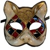 Lannakind Carnival Mask Face Mask Cat Mask (K2) - Plastic
