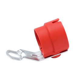 Woola Trailer Plug Holder, 1 Piece Attachment Red Plug Holder 7 13 Pin, Trailer Plug Protective Cap, Trailer Plug Weather Cover
