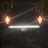 UWDESY 23.7in 5-Row Red White LED Tailgate Light Bar,Red Brake