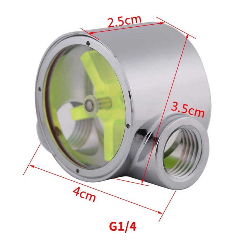 Tungsten Alloy G1/4" Standard Female to Female Thread Computer Water