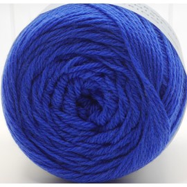 DARUMA 6090 Hand Knitting Yarn, Super Wash Spanish Merino, Medium Point, COL. 109 Lapis Lazuli, 1.8 oz (50 g), Approx. 632.8 ft (212 m)